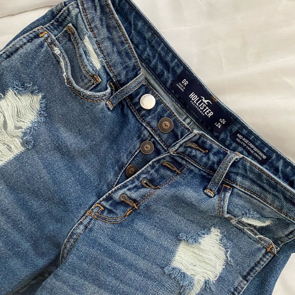 Hollister boyfriend jeans